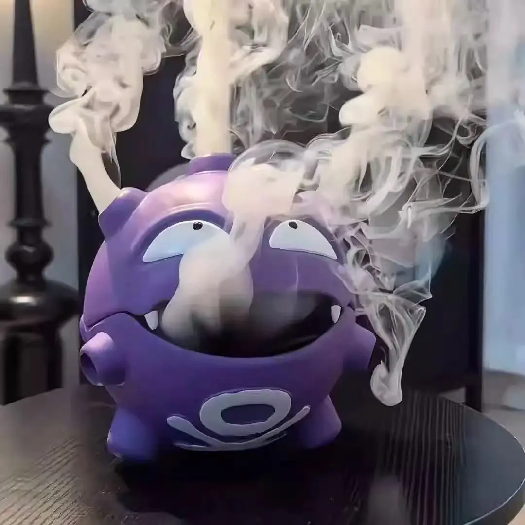 

Pokémon Gasmosquito Incense Burner Mosquito Coil Ashtray Storage Box Home Decor Indoor Incense Box Outdoor Fireproof Creative