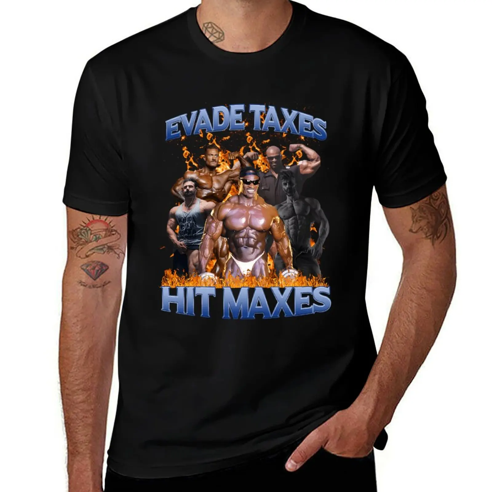 

Evade Taxes Hit Maxes 2 T-Shirt Clothing summer tops graphic t shirts mens graphic t-shirts funny