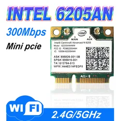 Wireless Card Adapters for Centrino Advanced-n 6205 62205an 62205hmw 300 Mbps WiFi Mini pci-e 2.4 / 5 GHz