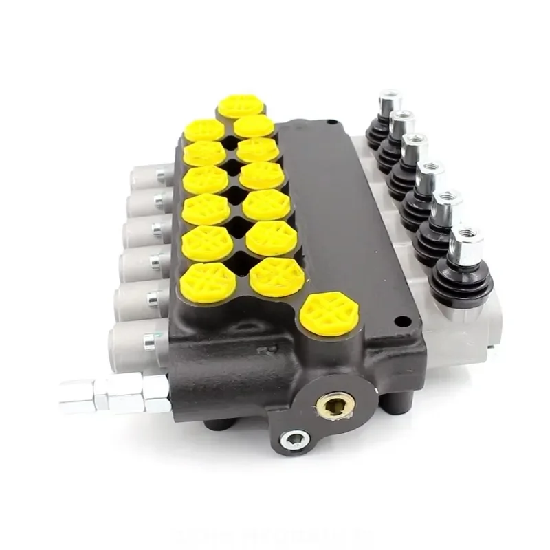 Hydraulic Control Valve Joystick Log Splitter OEM Manufacturer for P80-G12-G34-6OT Valve