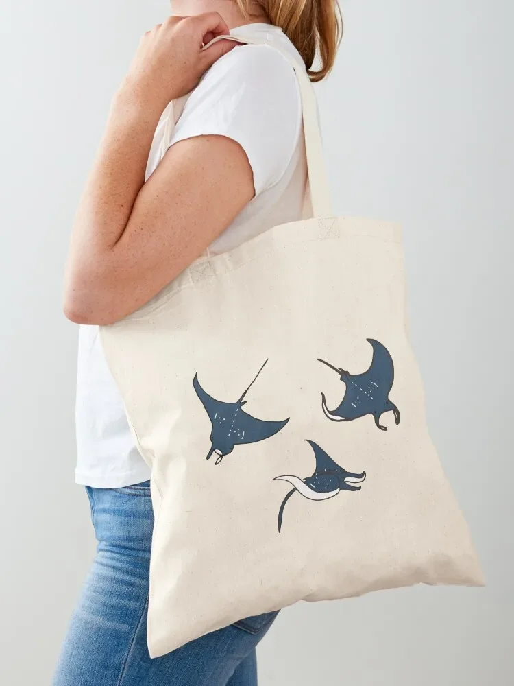 

Manta rays Tote Bag female bag canvas tote tote bags men bag woman