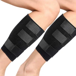 Wootshu-Attelle de Mollet Réglable, Support de Tibia, Manchon de Compression des Jambes, Ronde, 2 Pièces