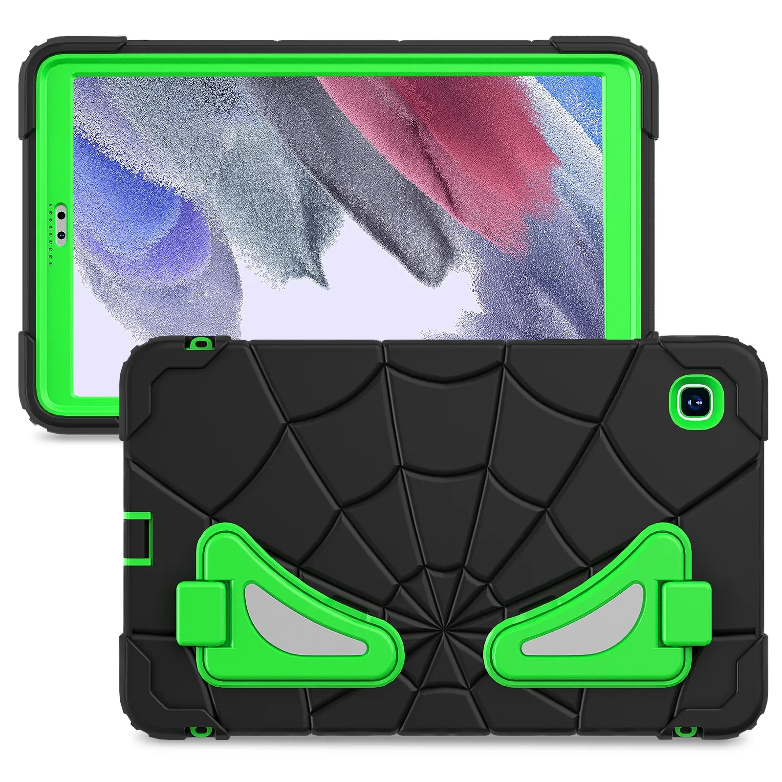 

Cartoon Spider Man Silicone +PC Tablet EVA Kids Cover For Samsung Galaxy Tab A7 Lite Case 8.7 inch SM-T220 T225 Tablet Cover