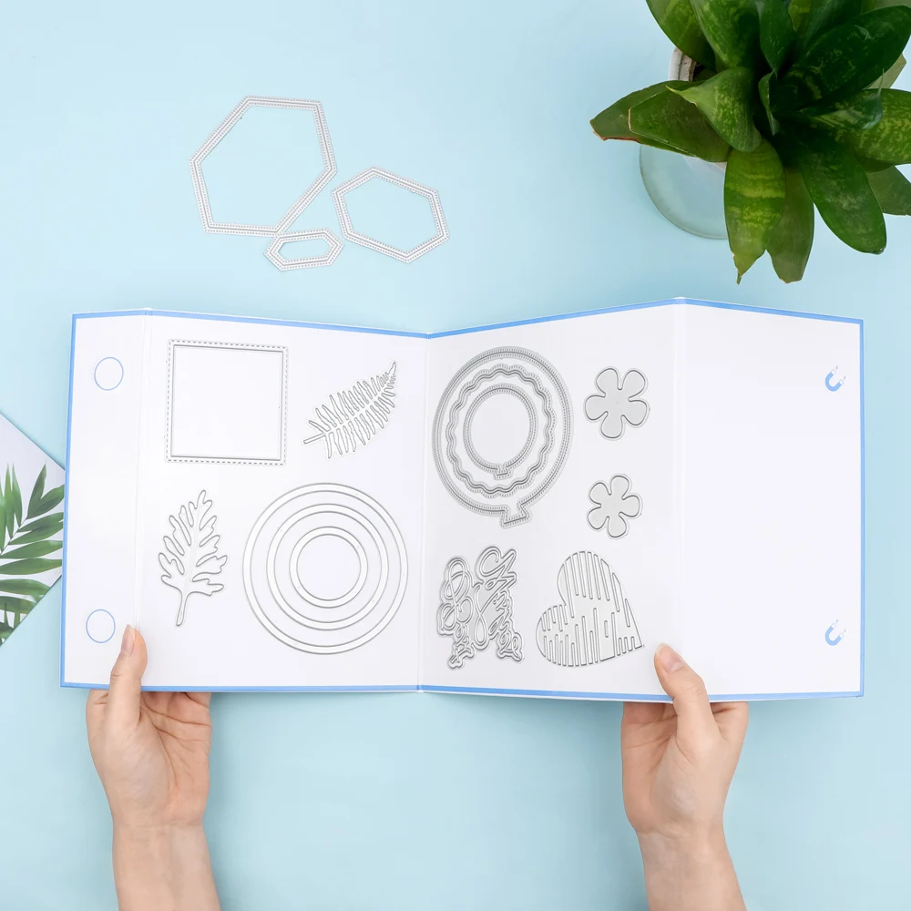 Soporte de almacenamiento de troqueles magnéticos, Panel magnético para álbum de recortes, tarjetas de papel, manualidades, almacenamiento de troqueles de corte de Metal, novedad de 2025