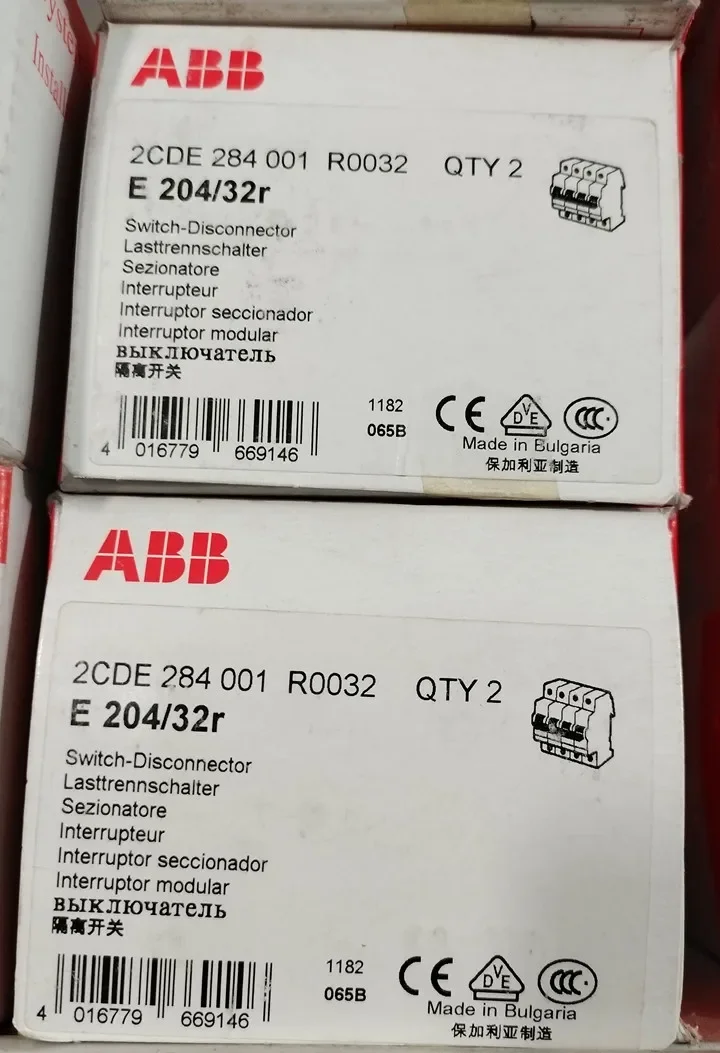

2025 ABB Isolation Switch E204/32R