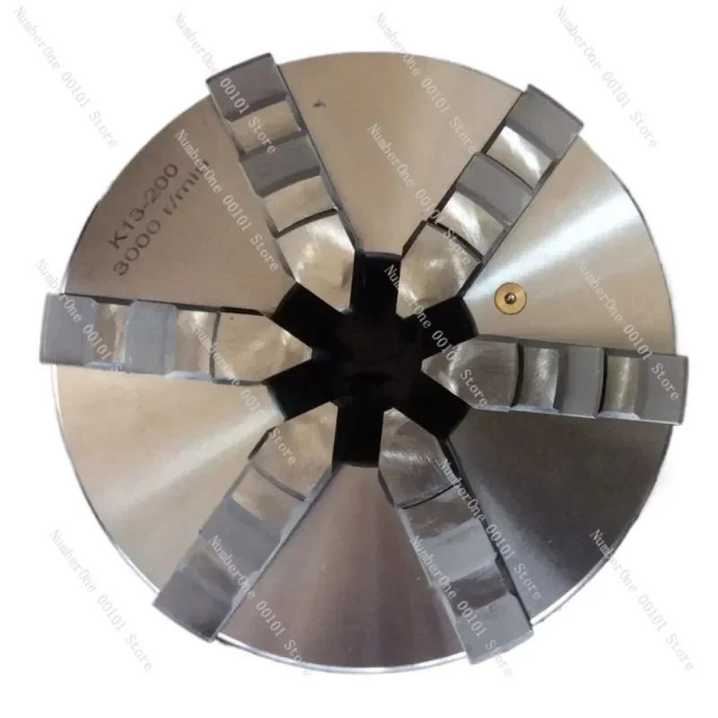 6Jaw Lathe Chuck 100mm 125mm 160mm 200mm Self-centering Six Jaw Chuck CNC Metal Lathe Metalworking Accessory