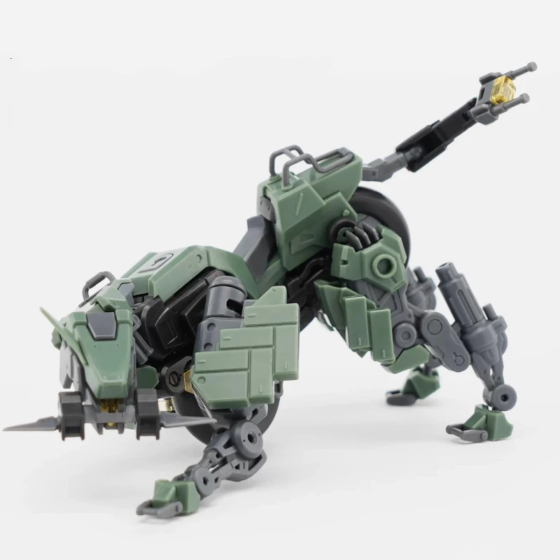 Número 57 1/24 fantoche blindado caça fang figuras de ação montagem modelo kit transformando mecha brinquedo desktop ornamento menino presente