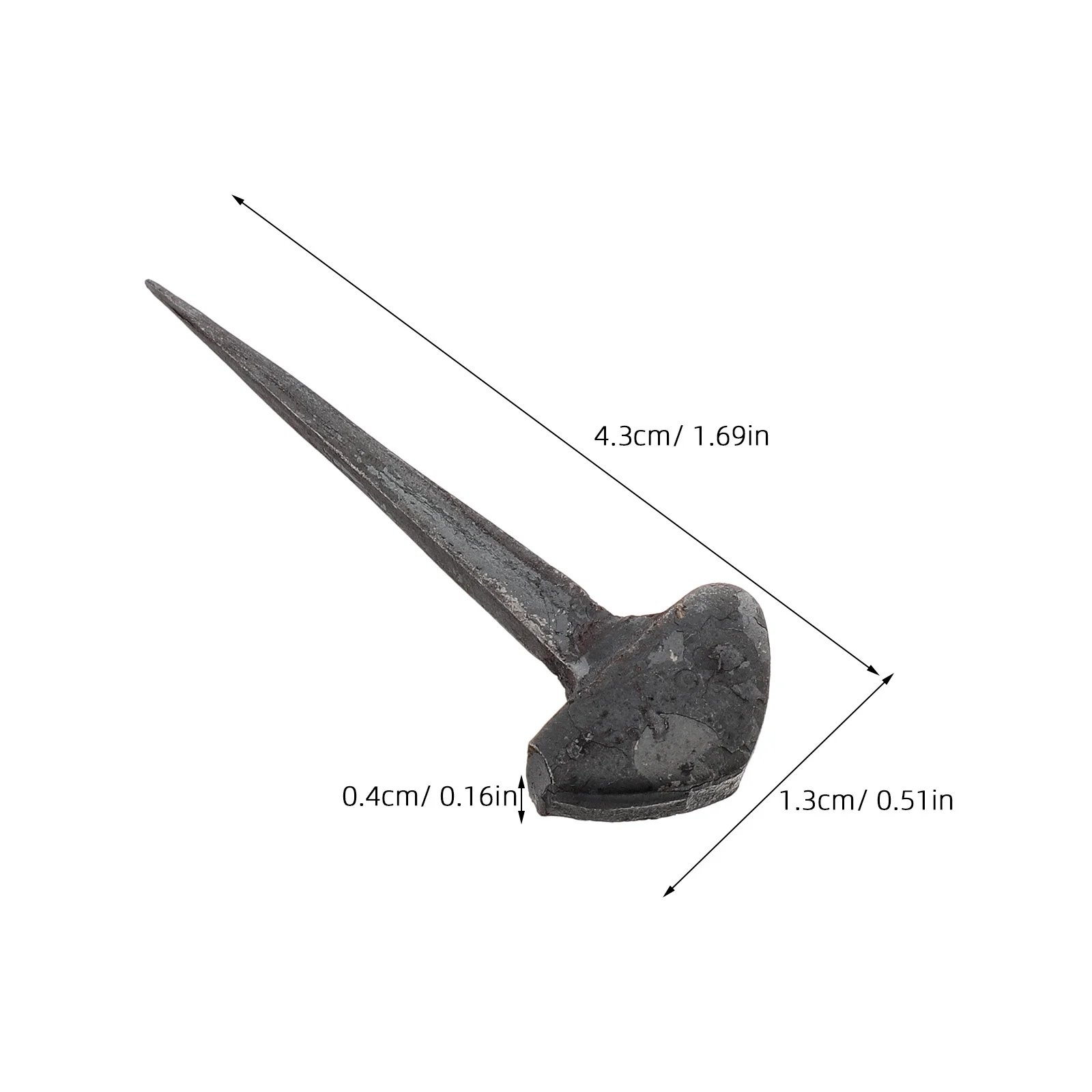 50 قطعة مسامير حدوة الحصان مصنوعة من الحديد مشابك حافر قوية لممارسة رياضة الفروسية وتدريبات الخيل مجموعة أظافر معدنية قابلة للاستبدال