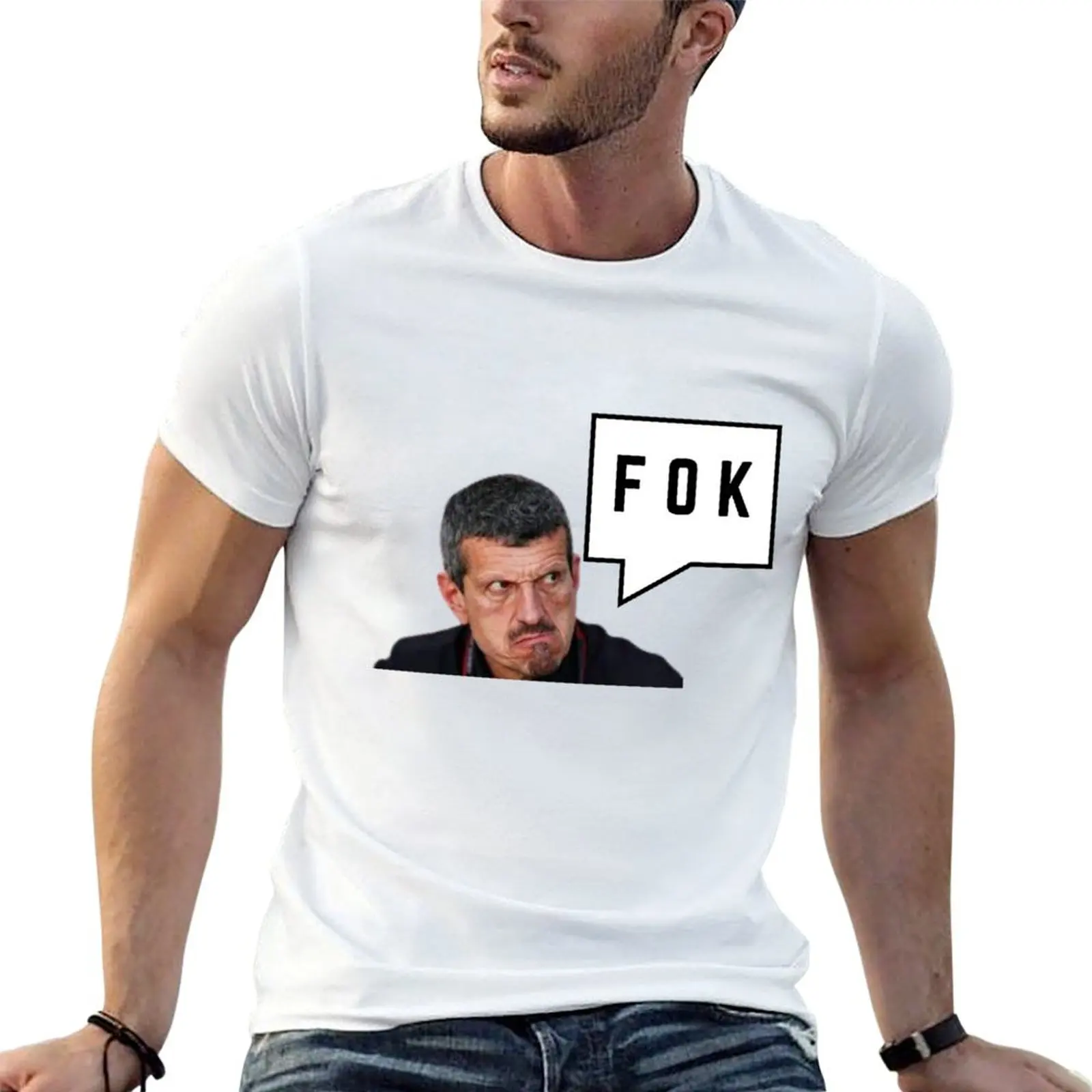 

Guenther steiner забавные цитаты Guenther steiner upset FOK футболка g мужские футболки для мужчин хлопковая футболка пакет футболка