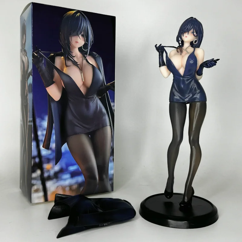 

In stock, Hengmi Ishiyama black dress jacket, beautiful girl animation model ornament, statue periphery desktop gift