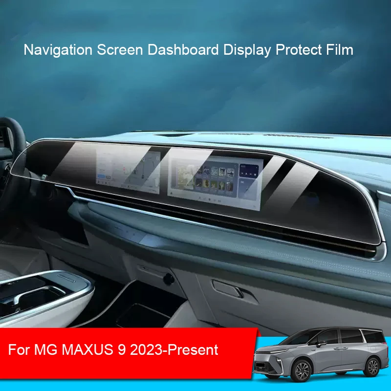 

Автомобильный GPS-навигатор, защитная нано-пленка для MG MAXUS 9 2023-настоящее время, наклейка на дисплей приборной панели, автомобильные аксессуары для интерьера