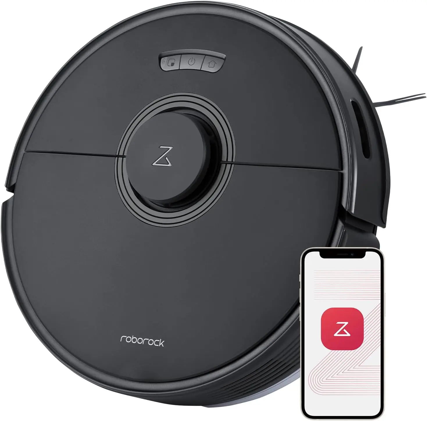 Max Robot Vacuum and Mop Cleaner 4200Pa Strong Suction Lidar Navigation Multi-Level Mapping No-Go&No-Mop Zones Works with Alexa