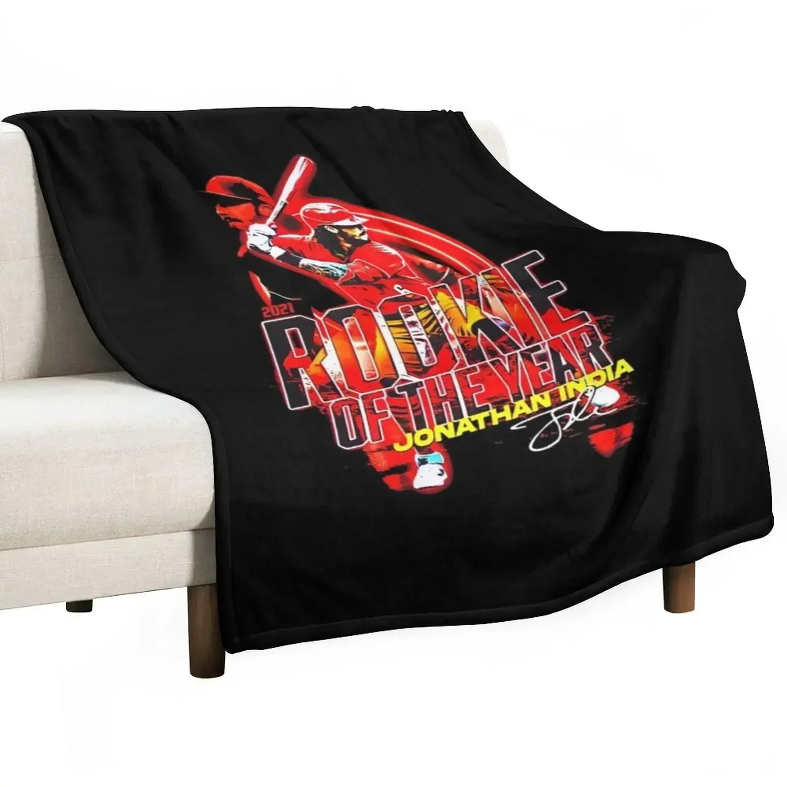 Jonathan India Throw Blanket Multi-Purpose Flannels warm winter Weighted for winter Sofa Quilt Blankets