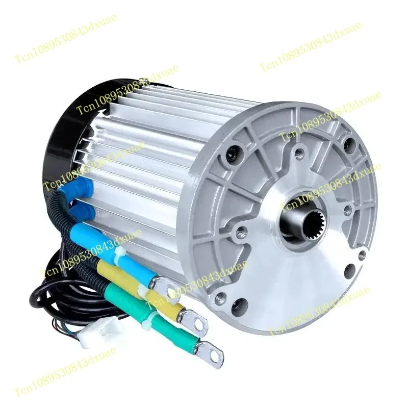 3600rpm 4200rpm 4800rpm 3000W 48V/60V72V Electric Three-four-wheel New Energy Vehicle High-power DC Brushless Differential Motor