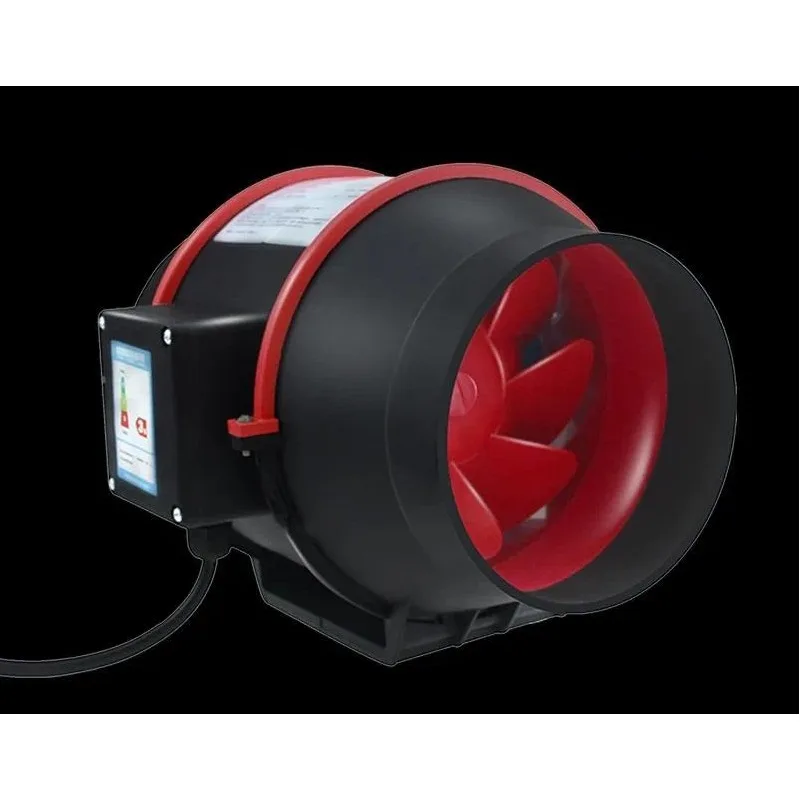 Diagonal Flow Booster Duct Fan 110V 220V EU US UK Standard Ventilation Exhaust Air Circulation for Home Kitchen Bathroom