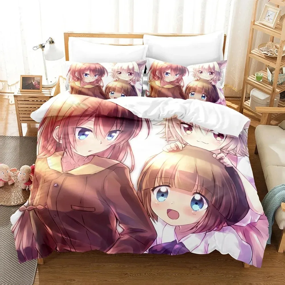 

Death March to the Parallel World Rhapsody Bedding Set Single Twin Full Queen King Size Bed Set Adult Bedroom Duvet cover Sets