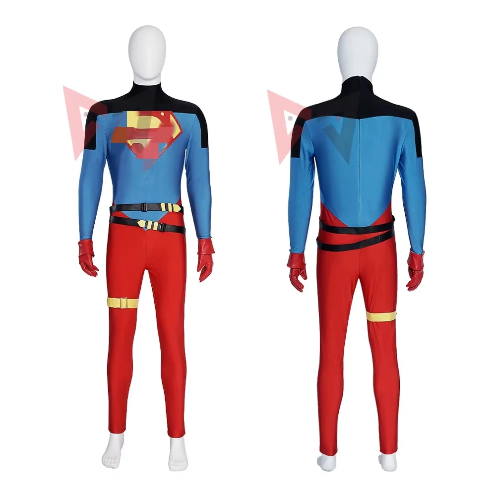 New Kenting Conneries Cosplay Costume Jumpsuit Coat Glass Boots To Choose For Super Boy Men Custom Made