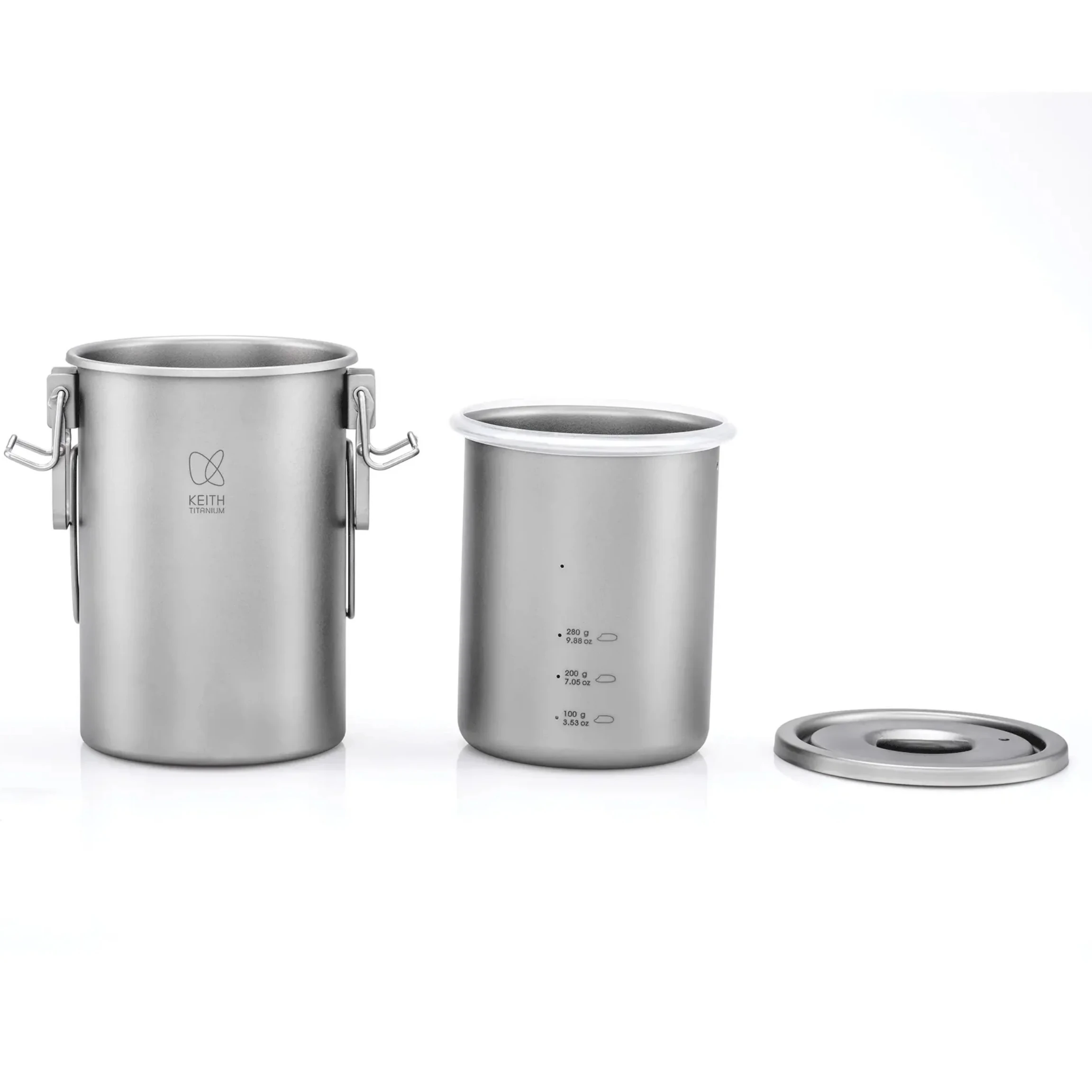 Spanish Rice Transparent KEITH Titanium Rice Cooker Ti6300 - 900ml Double-Layer Micro-Pressure ...