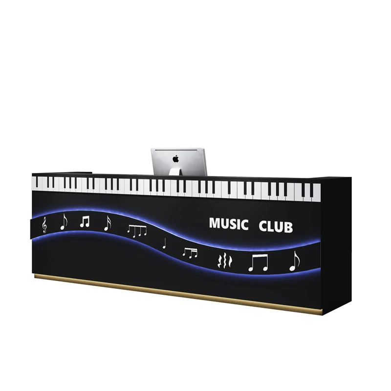 Piano Training Course Music Arts Institution Center Reception Desk Studio Counter