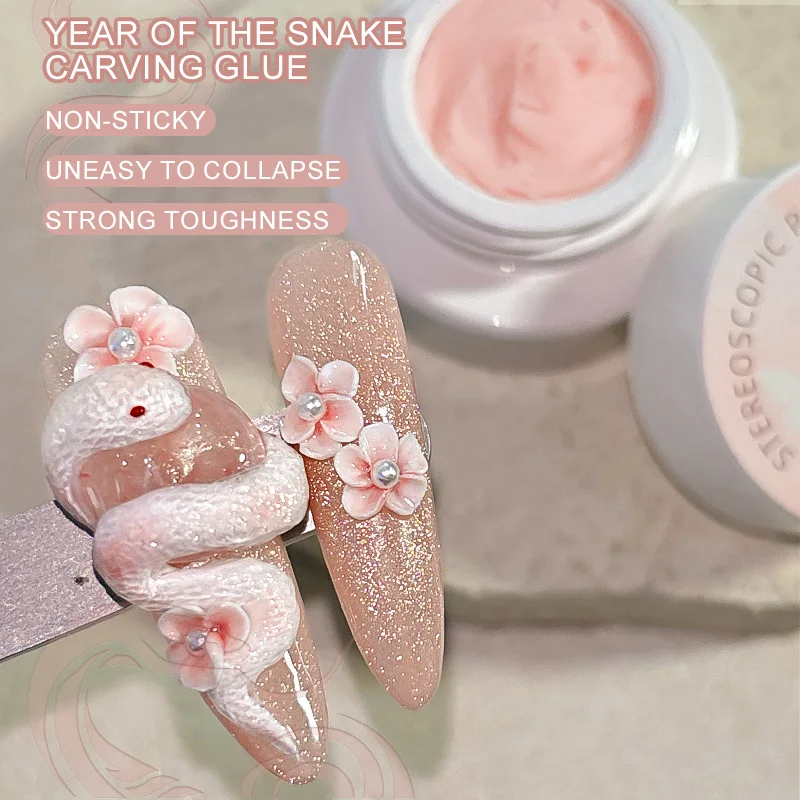 7 couleurs Gel Nail Art plâtre effet 3D sable Texture pas besoin couche de finition Gel vernis UV vernis à ongles laque vernis bricolage ongles