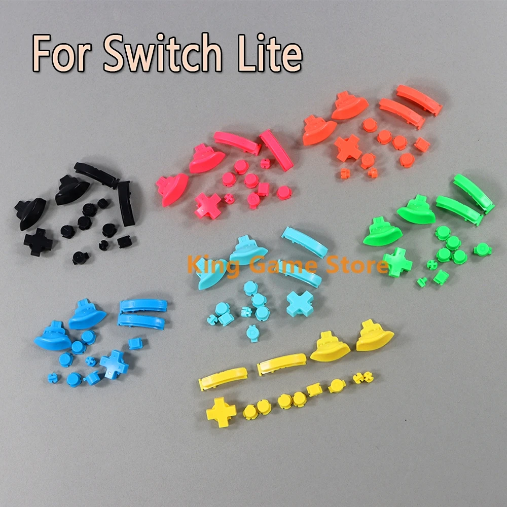 

10sets Replacement Full Set Button For Switch lite OEM ABXY Button D Pad L R ZL ZR Trigger Button for Switch Lite Controller