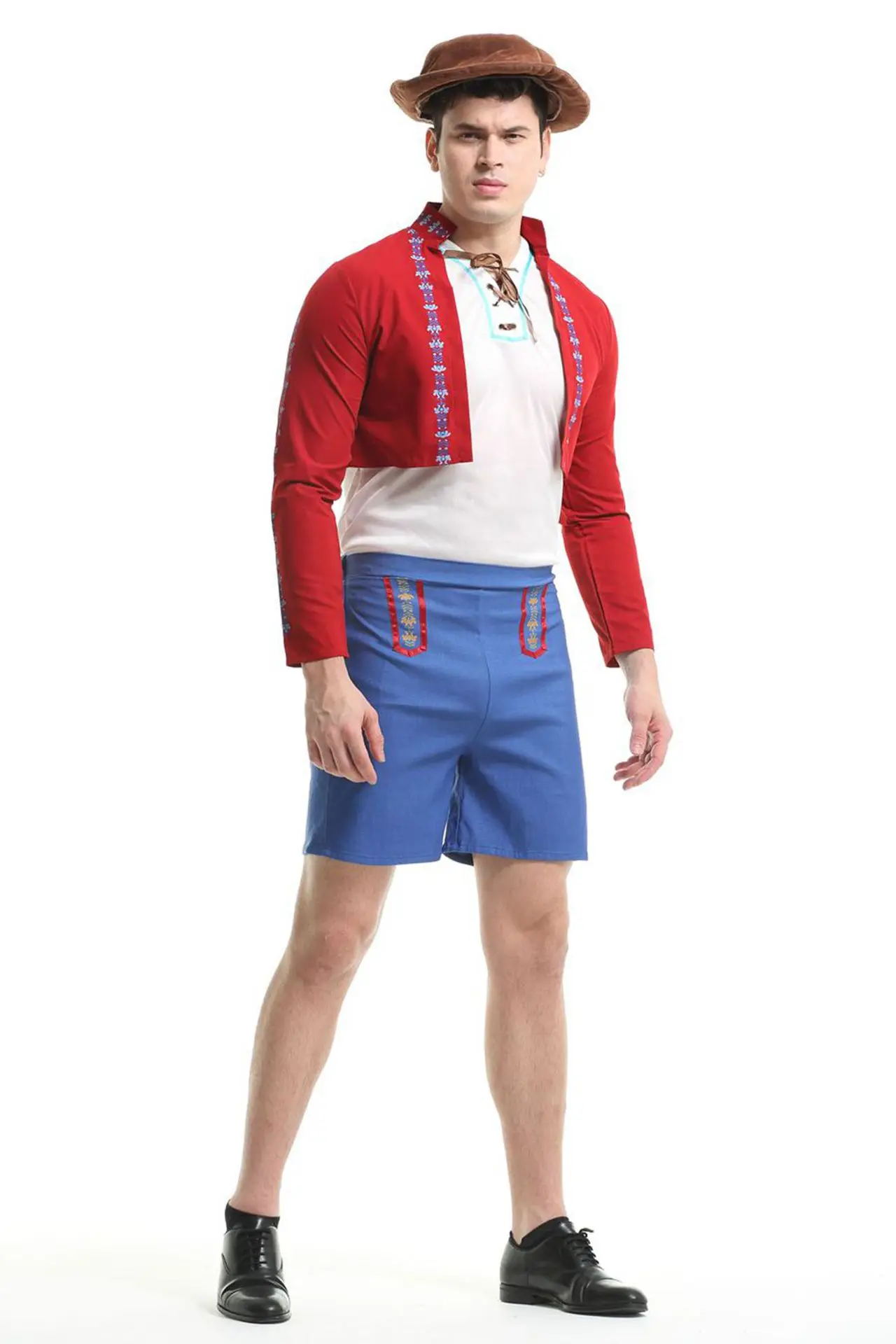 ชุดเทศกาลอ็อกโทเบอร์เฟสต์แบบบาวาเรียนใหม่สำหรับผู้ชาย ชุดเบียร์สำหรับครอบครัว ชุดเข้าชุดกันสำหรับพ่อแม่ลูก และชุดคู่รัก