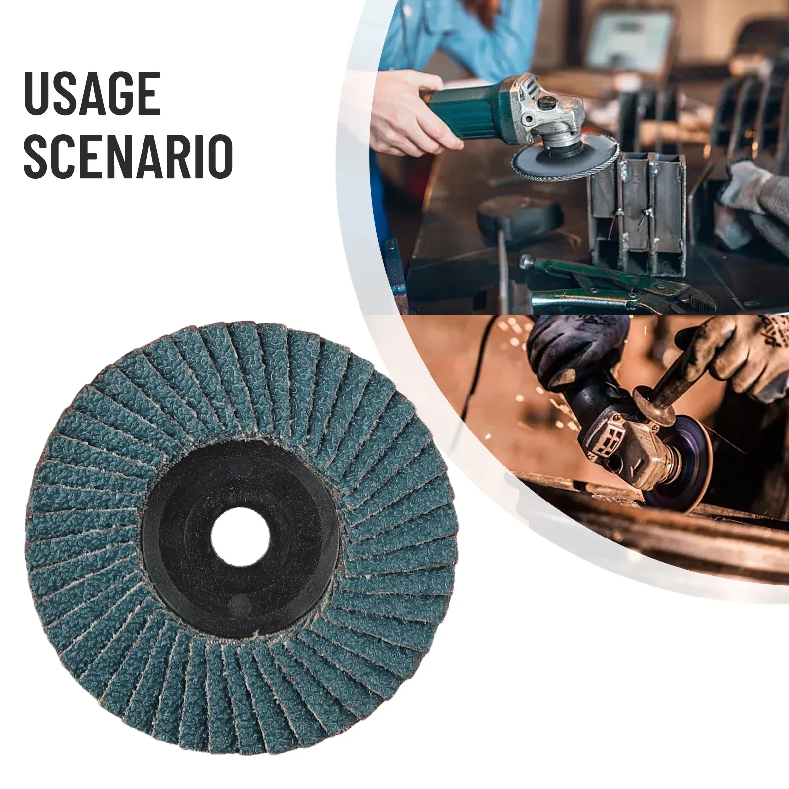 1PC 3 Inch Grinding Wheel Flap Discs Sand Stock Rust Removal For Angle Grinder Sanding Polishing Tool Accessories