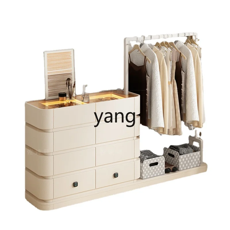 L'm'm Long Hanging Chest of Drawers Bedroom Entry Door Small Apartment Baby Cloakroom Open Wardrobe