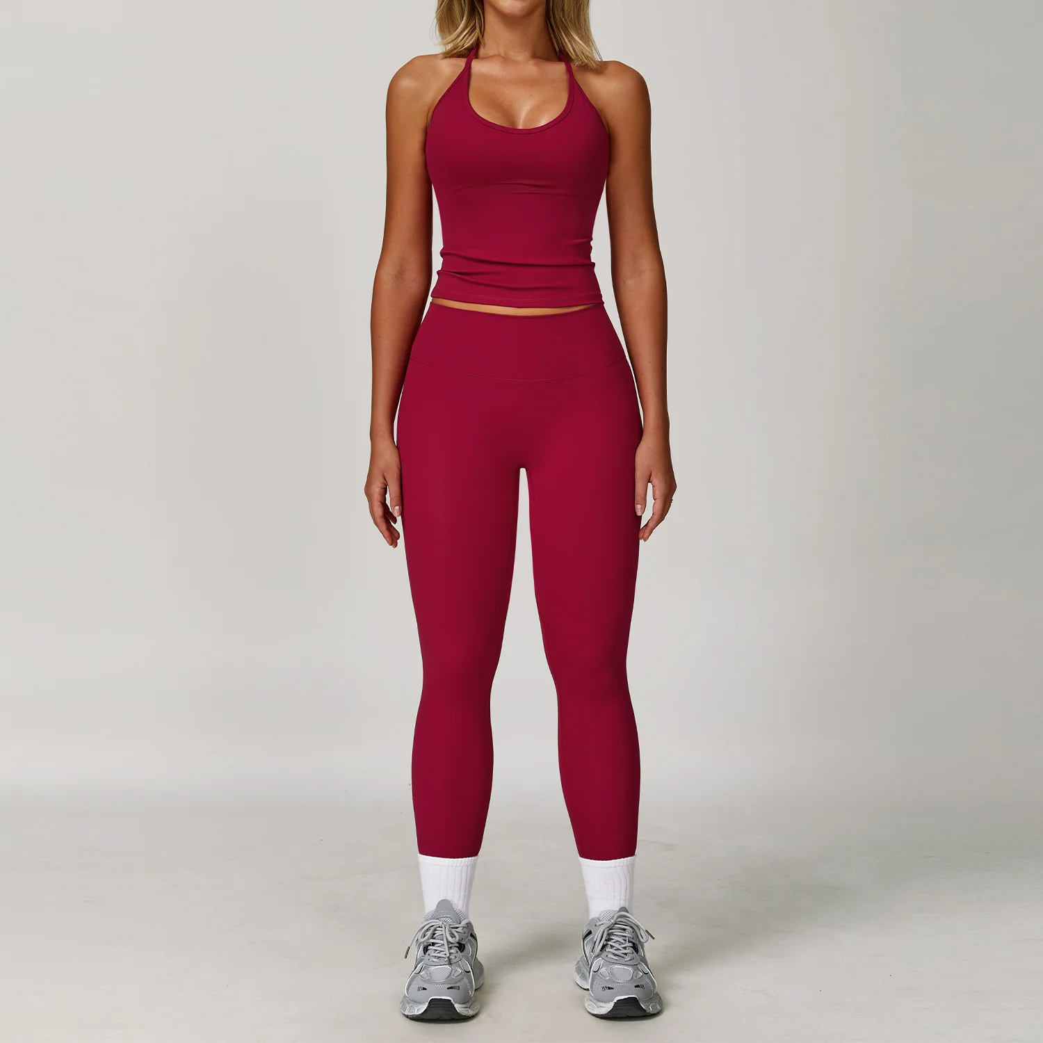 Yoga Clothes Set 2PCS Gym Sports Shorts Set Women Sport Bra High Waist Shorts Fitness Suit Running Workout Tracksuit Sportswear