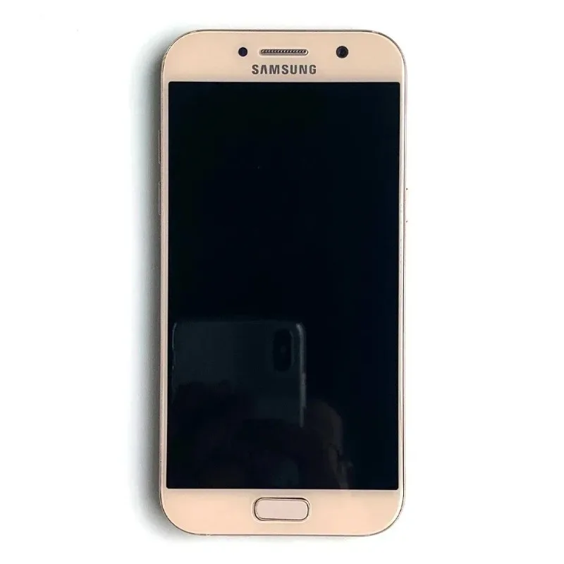 Samsung Galaxy A5 2017 A520F 4G Mobile Phone Single SIM 5.2'' 3GB RAM 32GB ROM Original CellPhone Android  Refurbished Phone