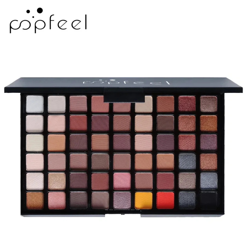 54 colori Eyeshadow Palette trucco professionale Shimmer Matte Eyes Shadow Colorful Sexy High Pigmented Fine Texture Cosmetics