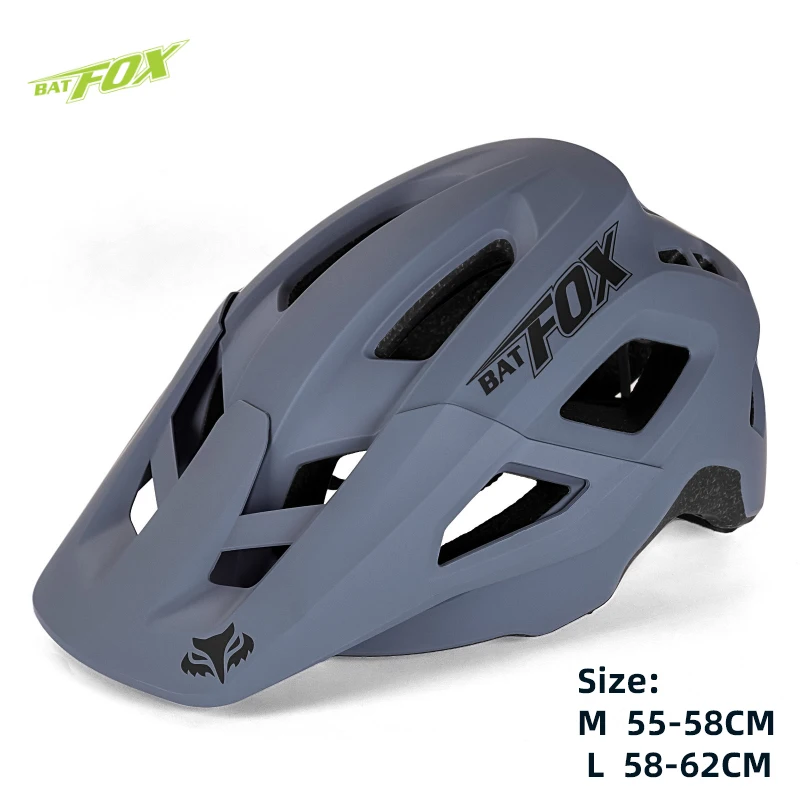 BATFOX Helmets Men's Cycling Bicycle Helmet Casco Para MTB Mountain Bike Racing Speedframe Cycling Helmets image 3