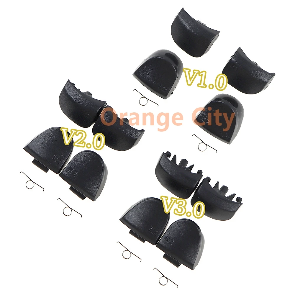 1 مجموعة ل بلاي ستيشن 5 PS5 V1.0 V2.0 V3.0 تحكم L1 R1 + L2 R2 أزرار الزناد + الينابيع أداة استبدال أجزاء #4