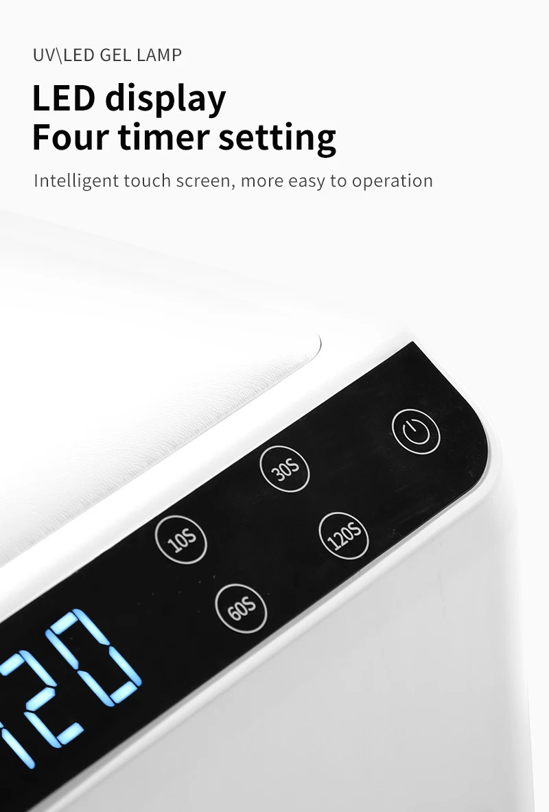 NEWGAGA 가정용 66개 비즈 UV LED 네일 램프 (팔 받침대 포함) 젤 폴리쉬용 72W 네일 라이트 드라이어 (4개 타이머 포함, 살롱용) 일 드라이어 램프, 모든 유형의 젤 폴리쉬를 빠르게 건조, 살롱과 가정용으로 사용 가능한 72W LED 네일 램프.
