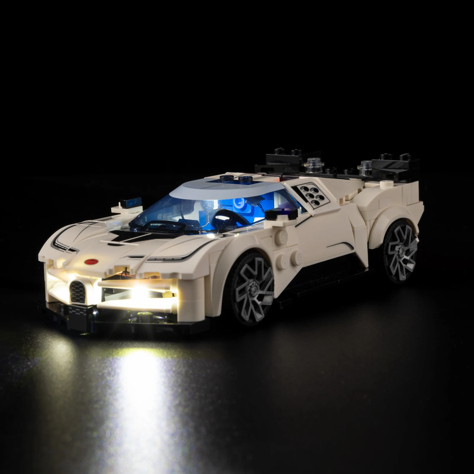 

LED Light Set Suitable for LEGO Bugatti Centodieci Hyper Sports Car #77240 Building Blocks Lamp (Not Include Model Bricks)