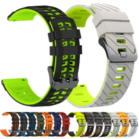 22mm Silicone Strap For Samsung Galaxy Watch 3 45mm 46mm Gear S3 Band Sport Bracelet Huawei GT6 Pro GT 6 5 4 46mm Watchband belt