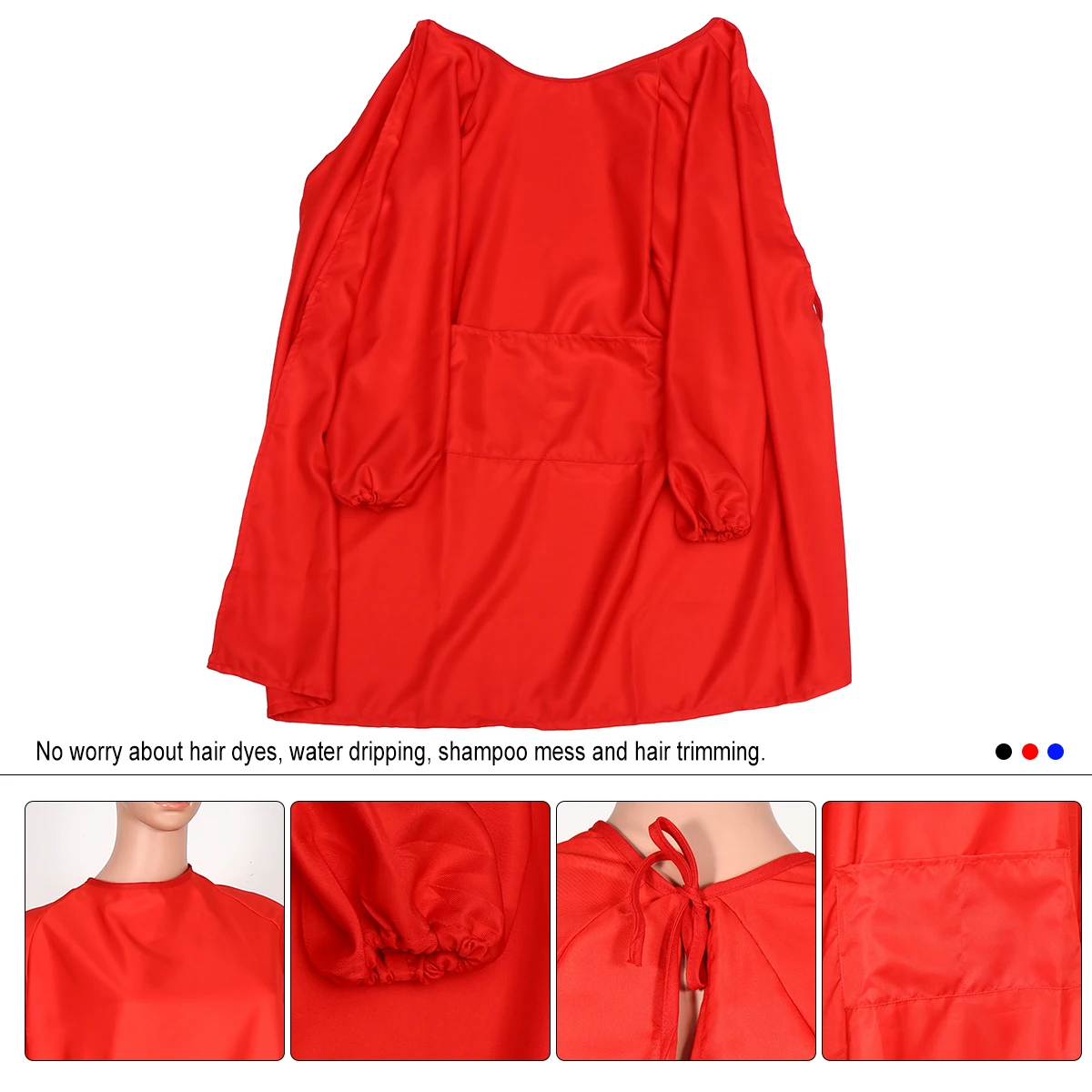 

Hairdressing Gown Salon Cape Hair Cutting Apron Stylist Smock Durable Practical Use Protect Clothes Barber Workers