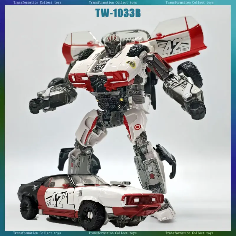 Trasformazione BAIWEI TW1033B TW-1033B Dropkick KO Versione bianca SS46 OVERSIZE Action Figure Model Collection Toy Gift