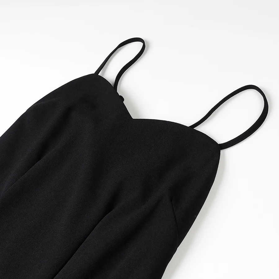 JNLEAOG Sexy Slim Fit Color Blo Strap Dr Ele Design Summer Casual High Waist Polyester Fiber No Sve Zipper