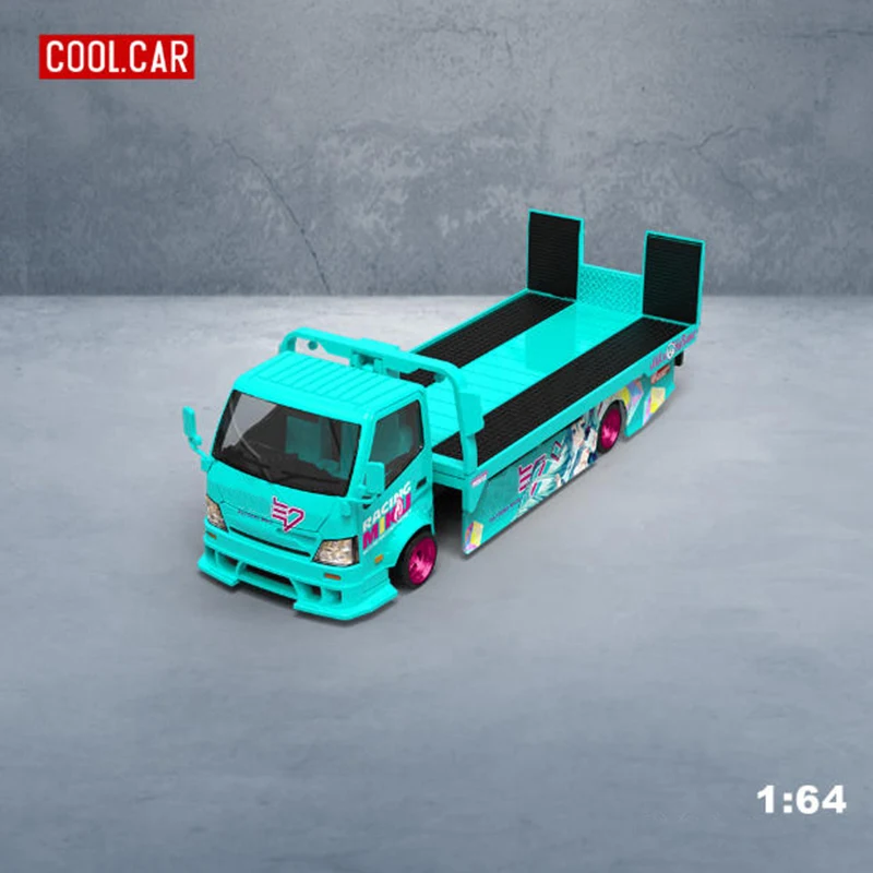 

Cool Car 1:64 H300 Flatbed Transport Trailer Alloy Car Model Classics Adult Souvenir Gift Static Display