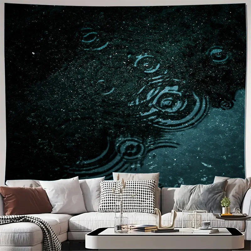 Boho Wall TapestryOcean Wave DecorNature AestheticCoastal Home DecorBeach VibesSerene Wall ArtRelaxing Room DecorModern Tapestry