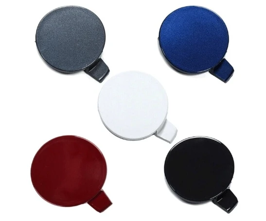 

1PC Black White Gray Blue Red Car Front Bumper Trailer Cover For Tesla Model 3 1084173-00-E 1460701-00-B