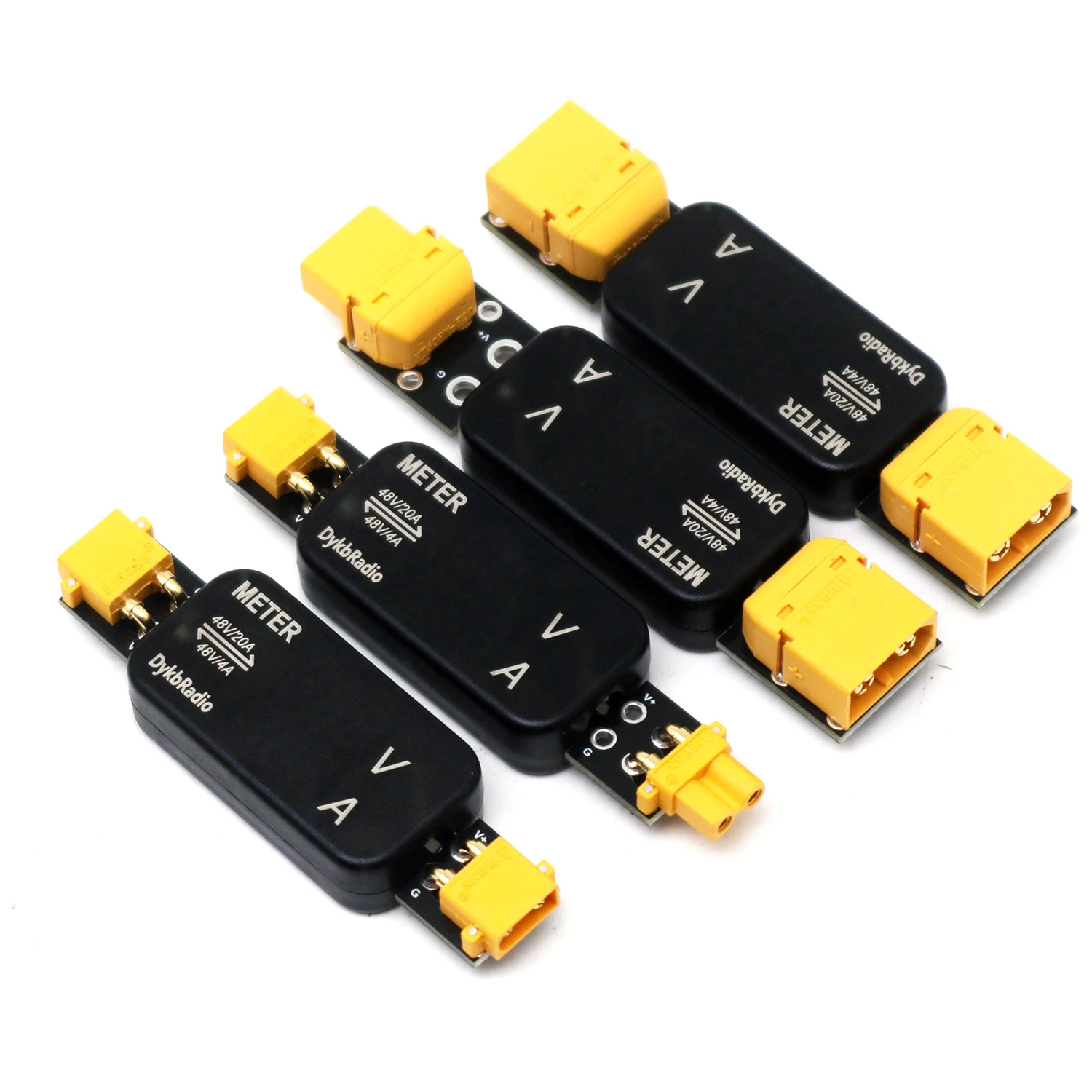 XT30/XT60 20A Bidirectional DC Voltage Current meter drone RC battery Charger Charging Discharging Tester digital Voltm Ammeter