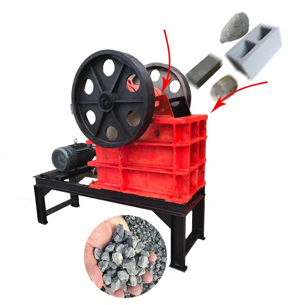 Small high efficiency mobile jaw crusher pe150x250 Stone crusher for sale