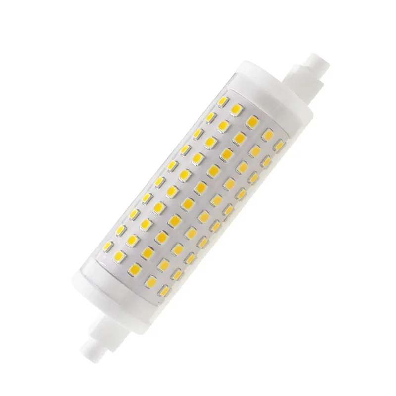 1pc Dimmable 15w R7S LED Bulb Ceramic 118mm*28mm J118 Flood Light 3000k 4000k 6000k Replace 150W Halogen T3 Wall Work Light