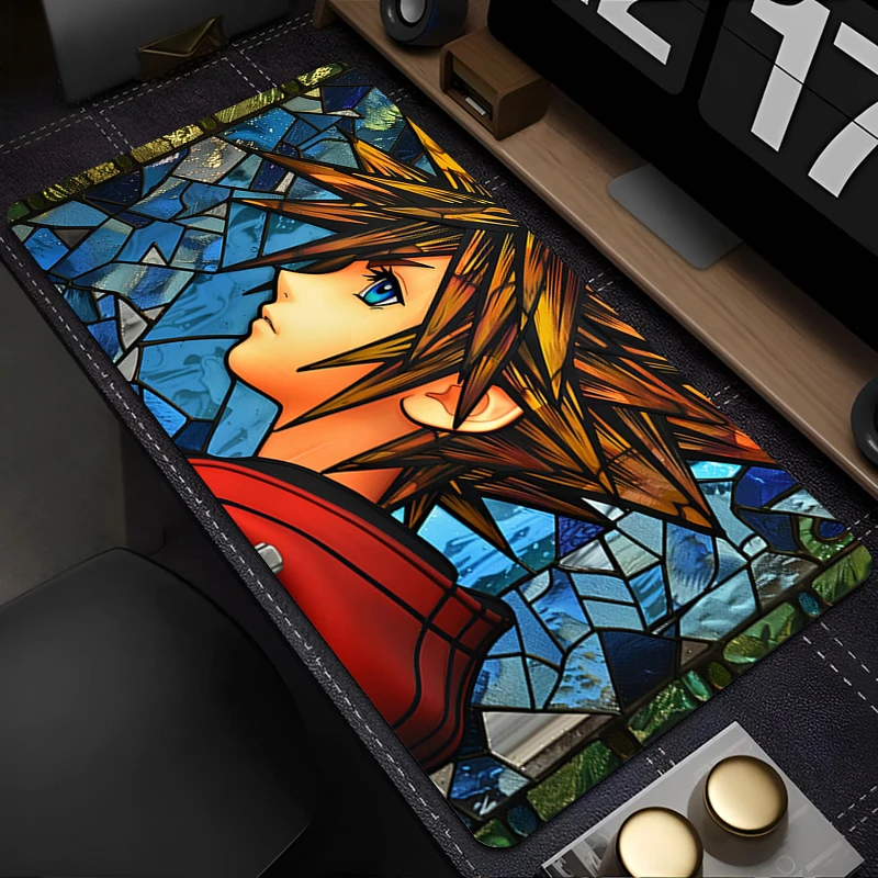 Muismat PC-accessoires Toetsenbordpad Bureaumat Antislip HD Muismat Natuurlijk rubber Gaming K-kingdom Harten Uitgebreide pad