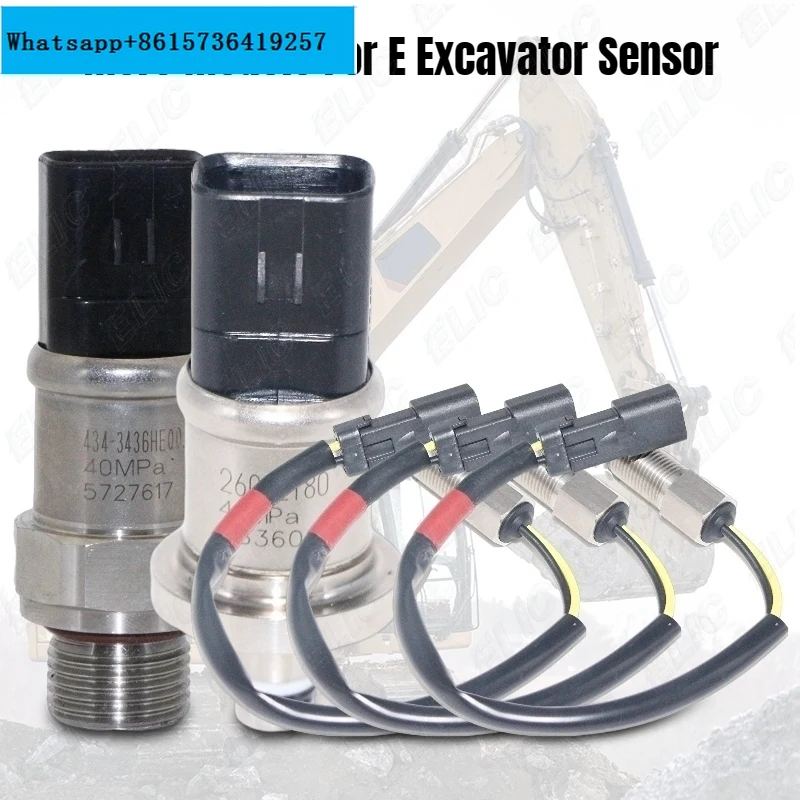 Excavator ZX200 ZX210 ZX160 EX1200-5 Pressure Sensor Switch 4436535 4436536 4436271 pressure sensor