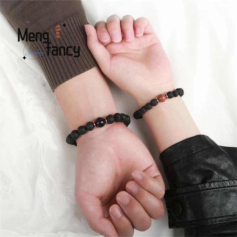 Lava Rock Beads Braclet 4