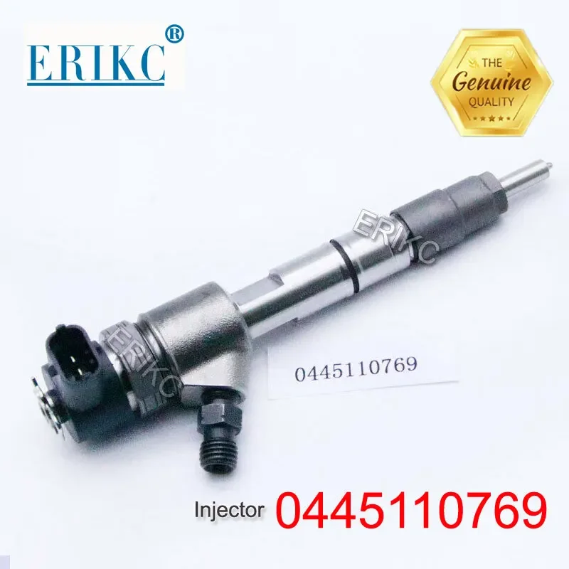 ERIKC 0445110769 Diesel Common Rail Injector 0445 110 769 Auto Engine Parts Fuel Injector 0 445 110 769 Assy