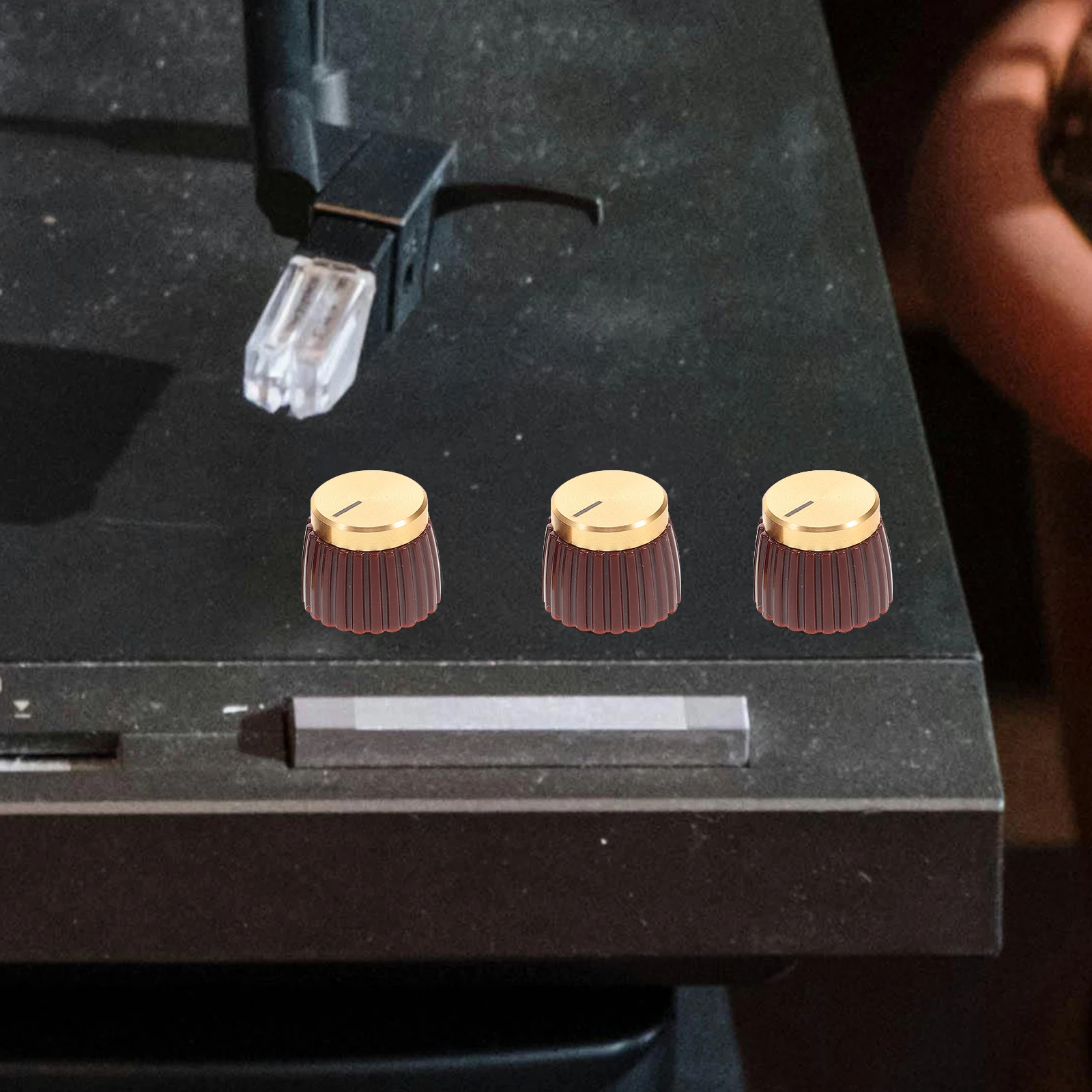 

5pcs Knob Caps For Guitar Volume Tone Control Replacement Potentiometer Knobs Instrument Amplifier Bass Control